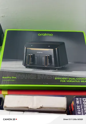 Double Air Fryer. Oraimo Air Fryer Double