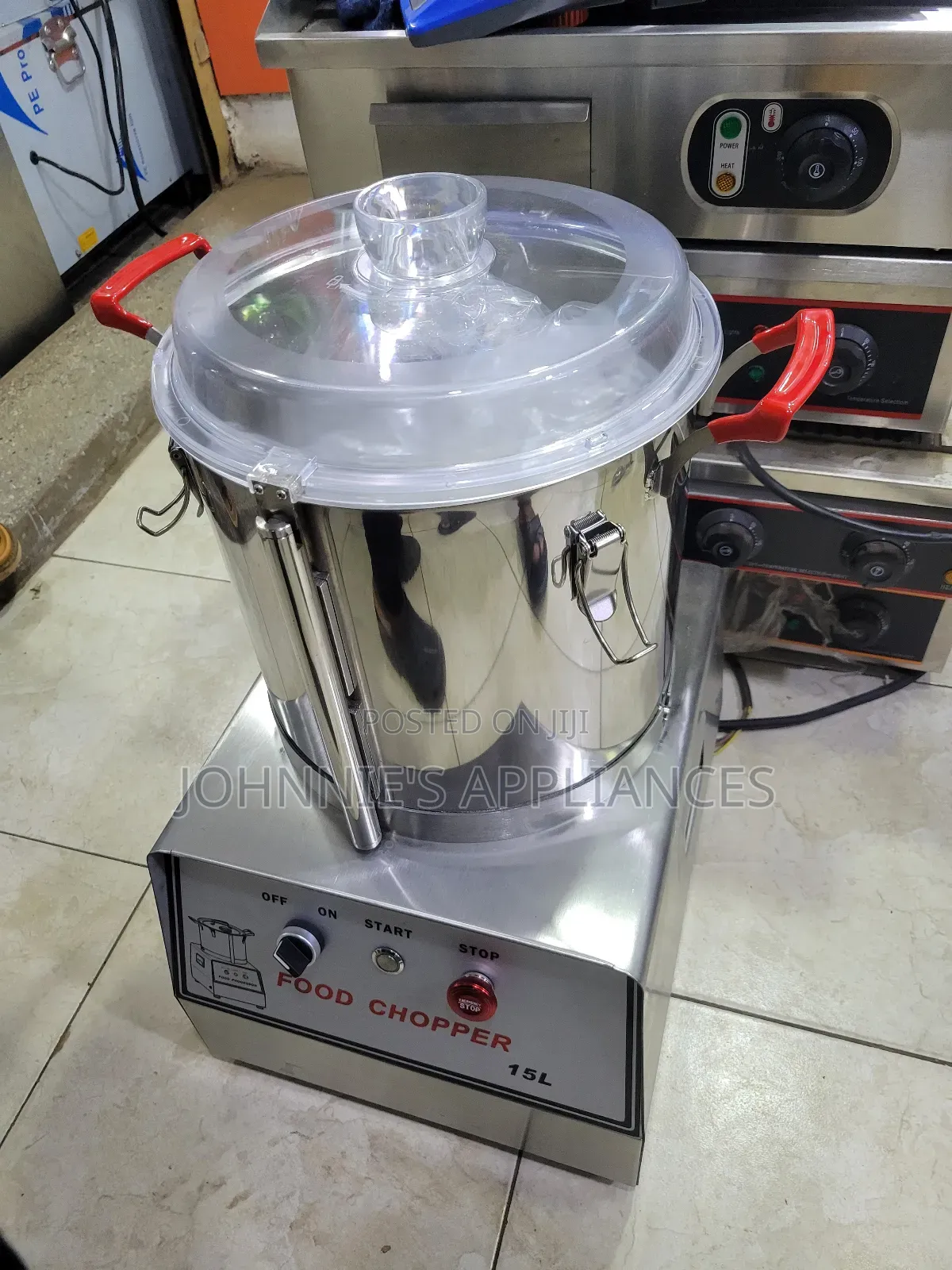 Commercial Electric Food Chopper 15l – Heavy-duty Stainless Steel Meat