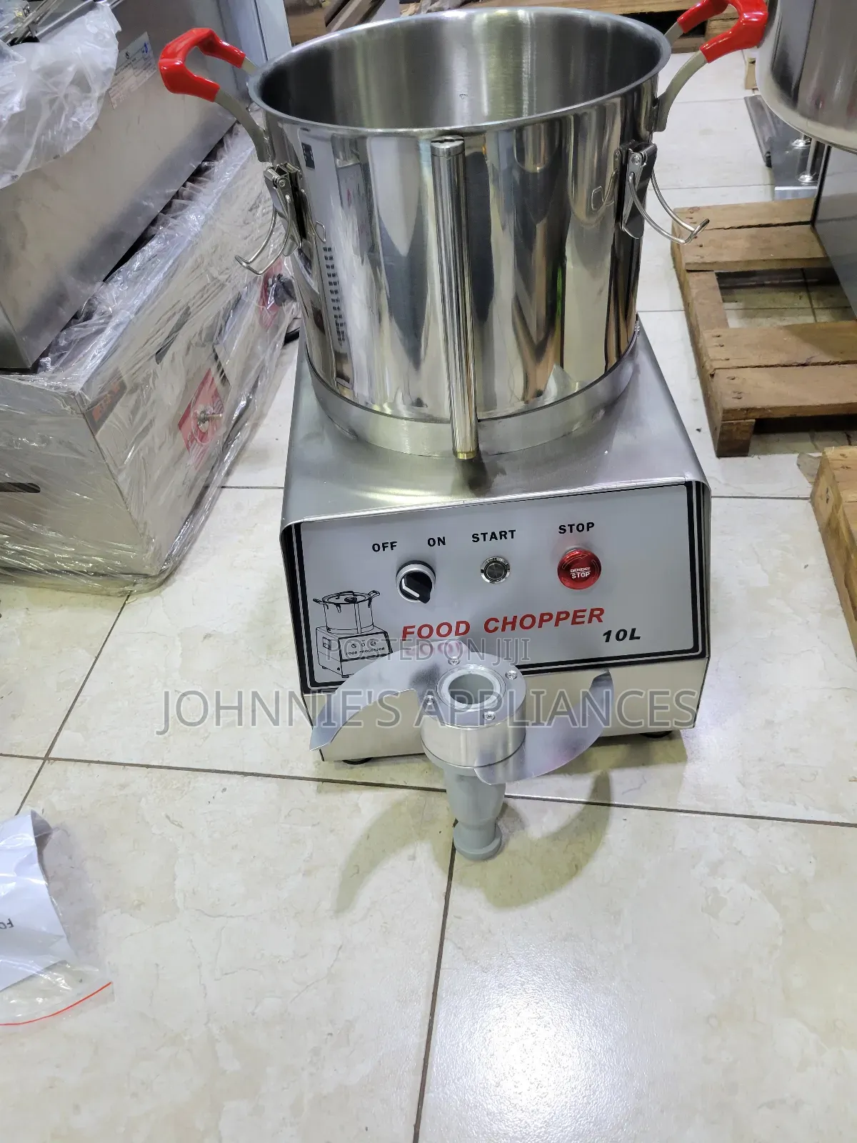 Commercial Electric Food Chopper 15l – Heavy-duty Stainless Steel Meat