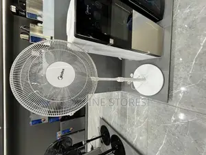 Midea High Quality Stand Fan White of 16”