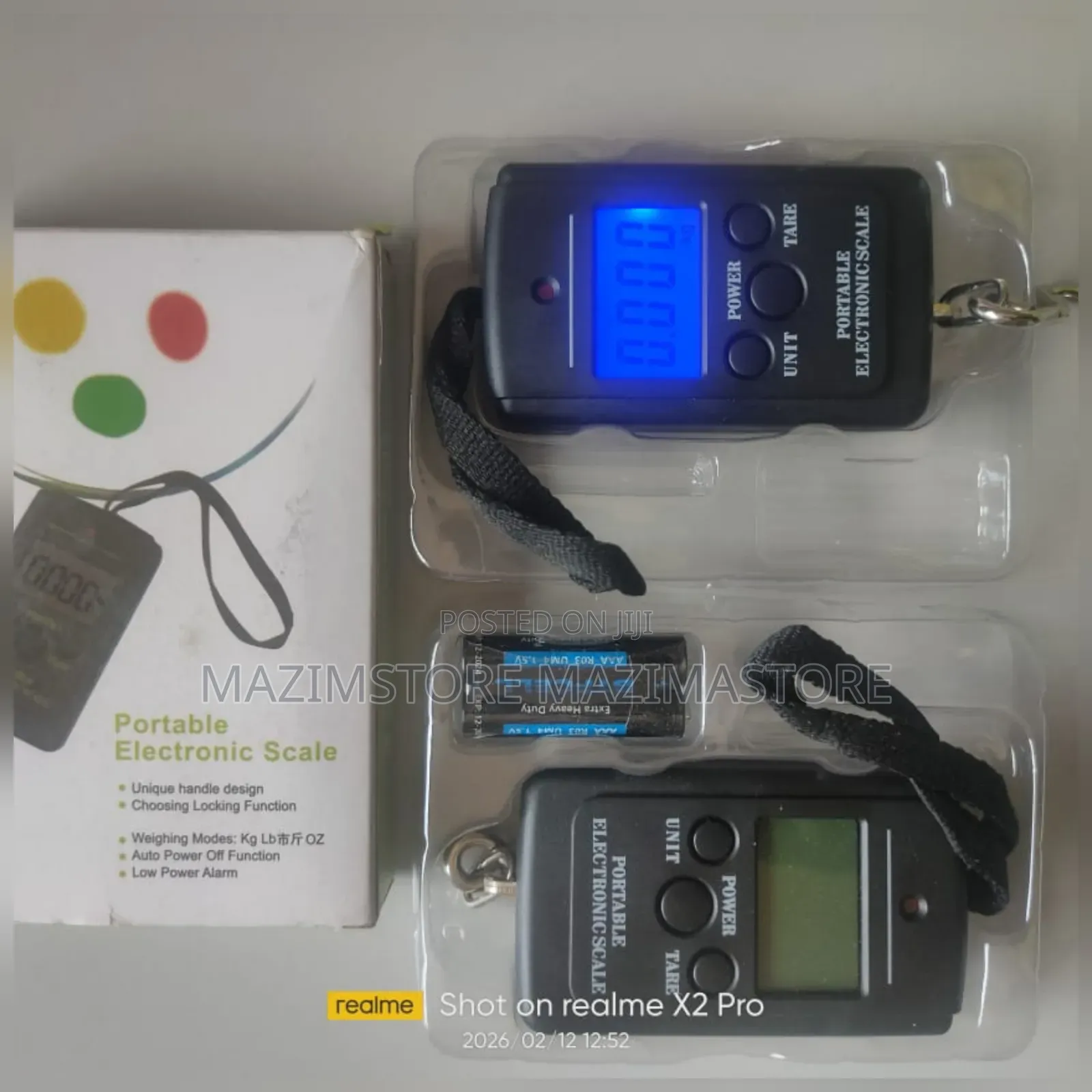 Portable Weighing Scale at *75,000* Ugx