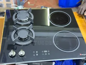 2 Gas + 2 Electric Infrared Electric Plate Inbuilt Hob Cooker 60x60cm