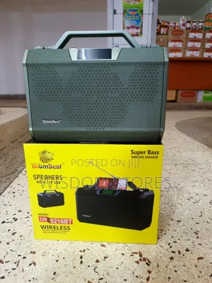 Ln5216bt Bigsound Boombest Wireless Bluetooth Speaker With Fm Radio