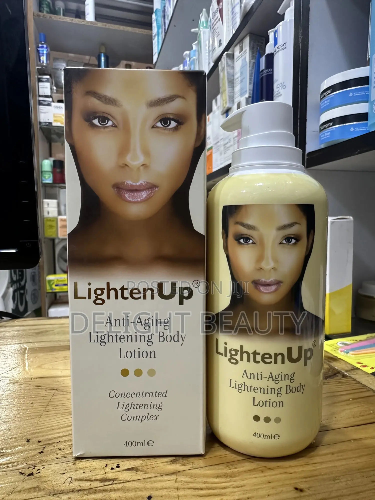 Lighten Up Anti Aging Lightening Body Lotion