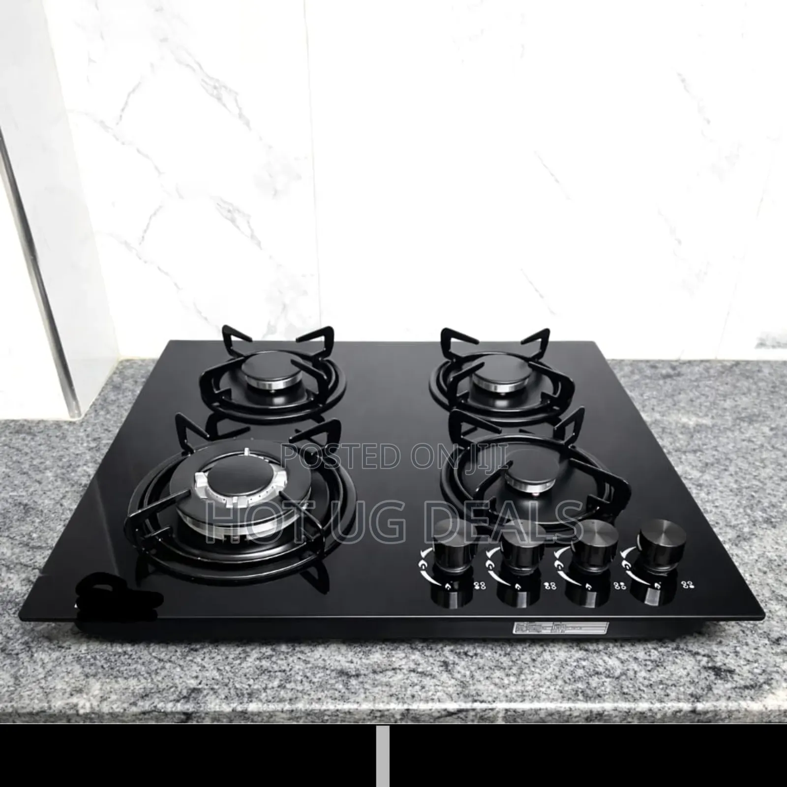 4 Full Gas Inbuilt Hob Stove Burner Cooker With Auto Ignition