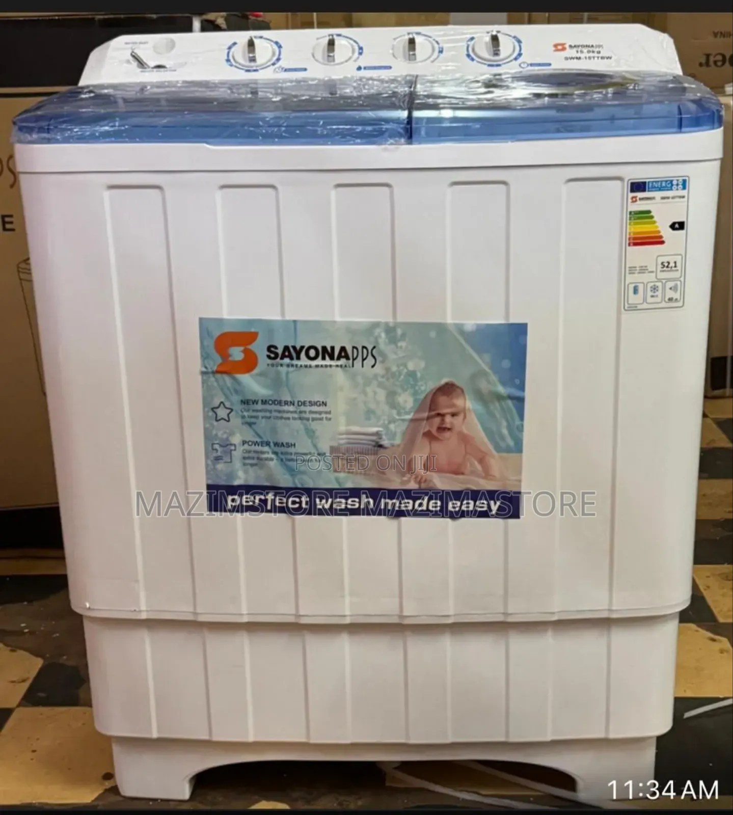 16 KGS Sayona Twin Tub