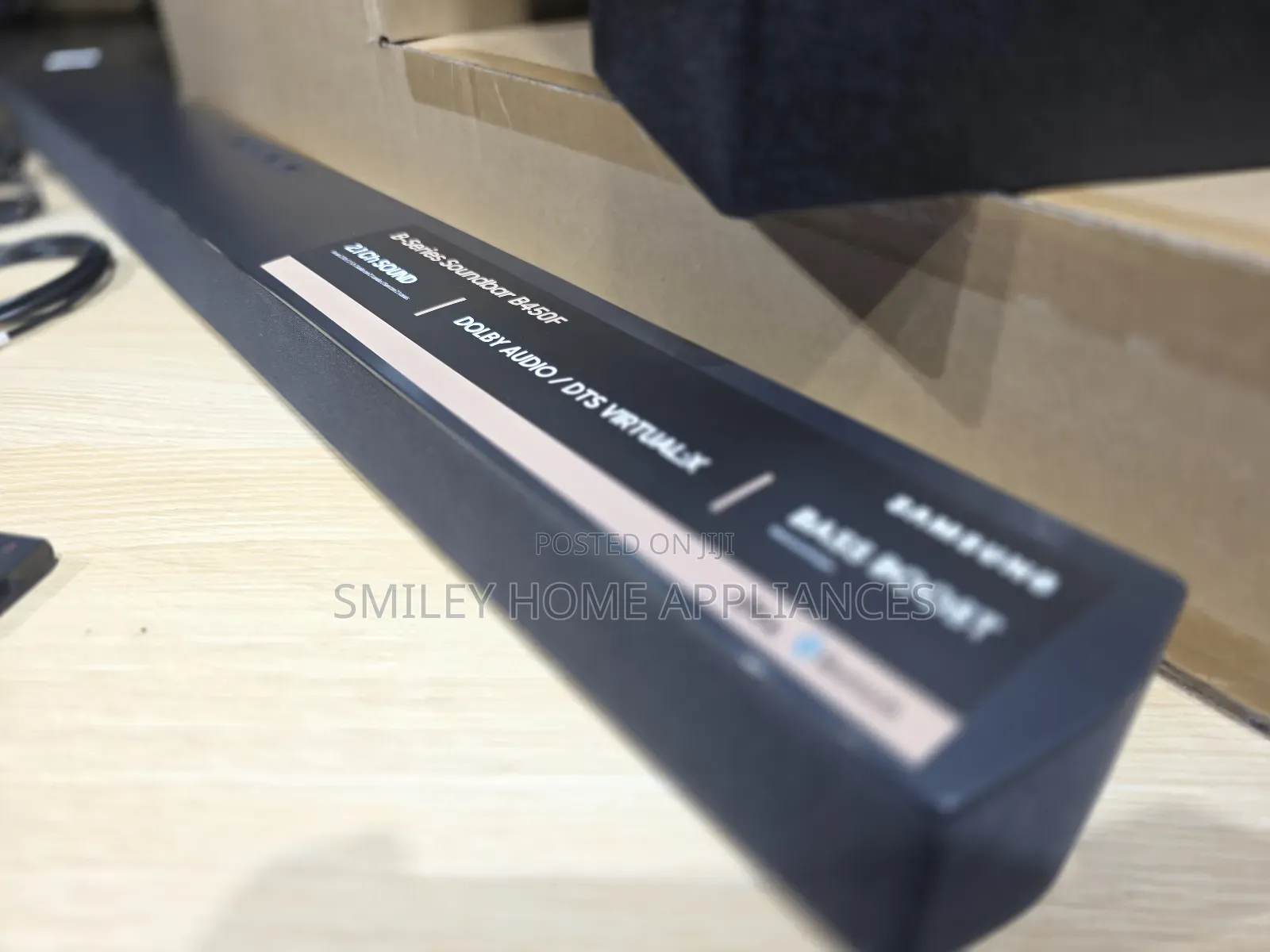 2026 Samsung B450f Series Deep Bass Wireless Soundbar With 300 Watts