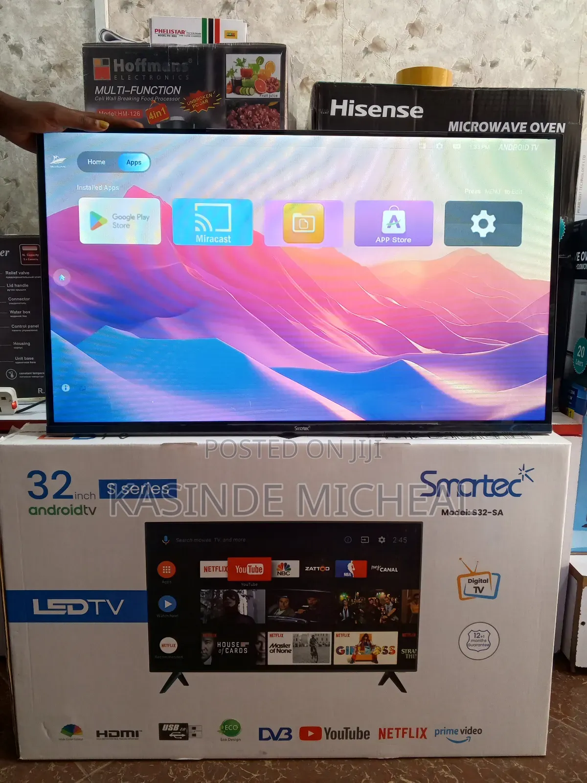 Brand New 32inches Smart Smartec Tv