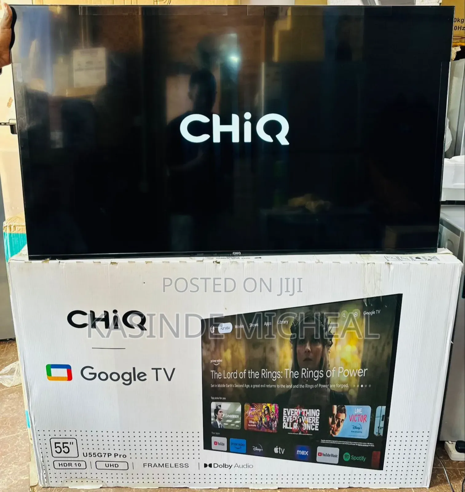 55inches Android Smart Chiq Tv