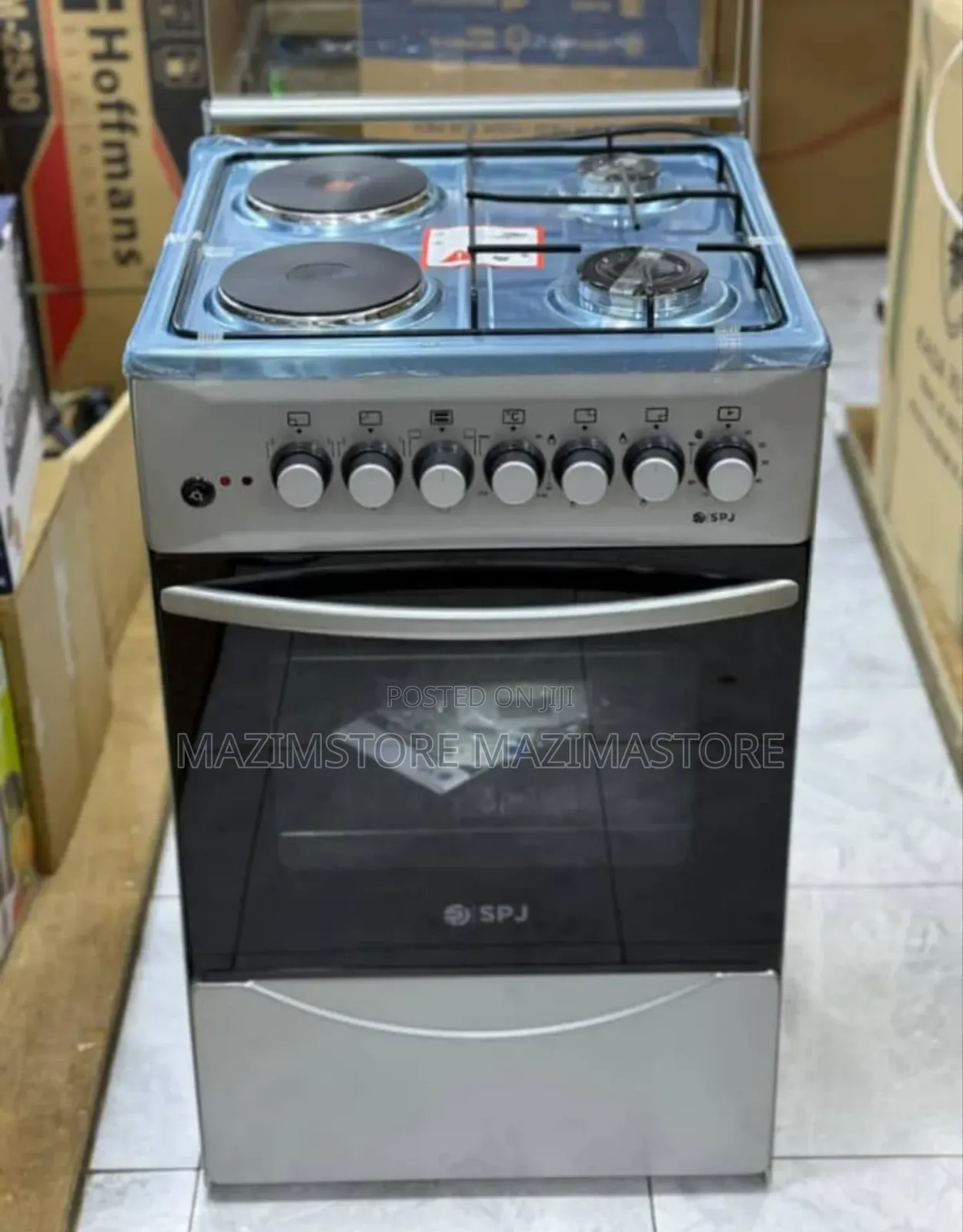 SPJ 2 by 2 Cooker With Electric Oven. Made in Turkey at *850,000* Ugx