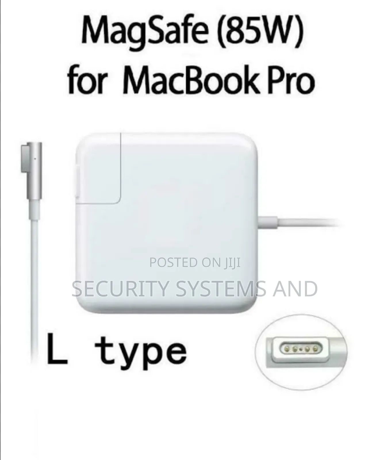 Mac Book Pro Charger,85w L-Tip Replacement Ac Power Adapter, Apple