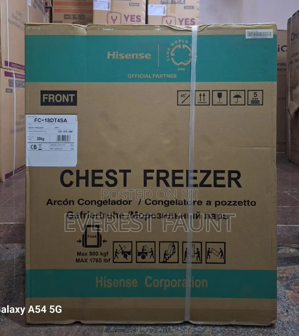Hisense Chest Freezer 180 Liters