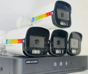 4-Channel Hikvision Colorvu Kit