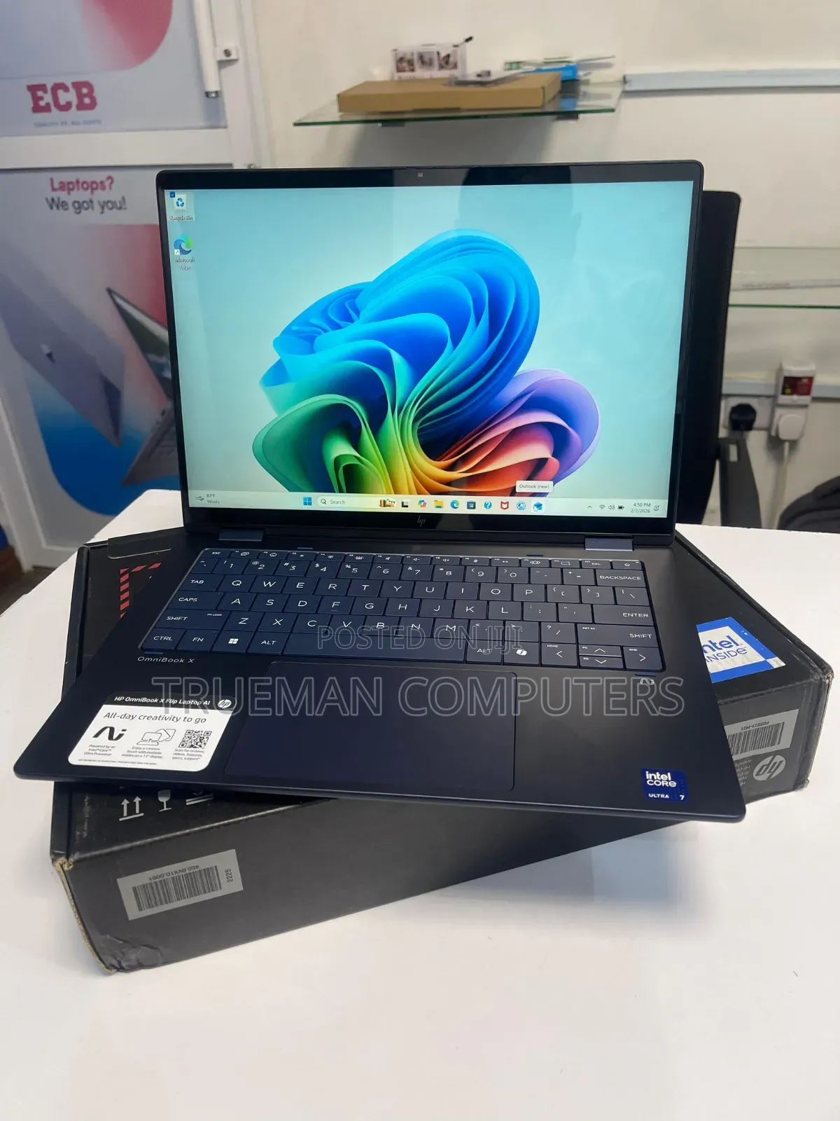 New Laptop HP OmniBook X Flip 14" 16GB SSD 1T