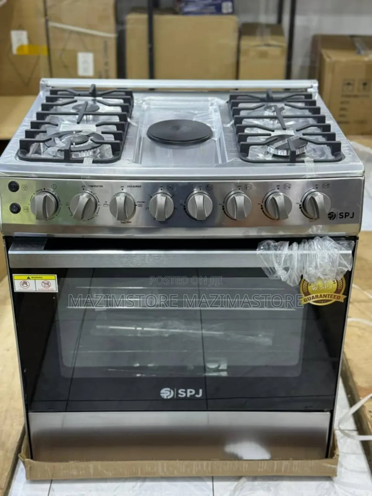 SPJ 80/60 4 Gas 1 Electric Gas Cooker
