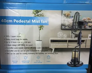 40 Cm Pedestal Mist Fan at 350,000 Ugx