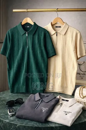Knitted Polo Shirt