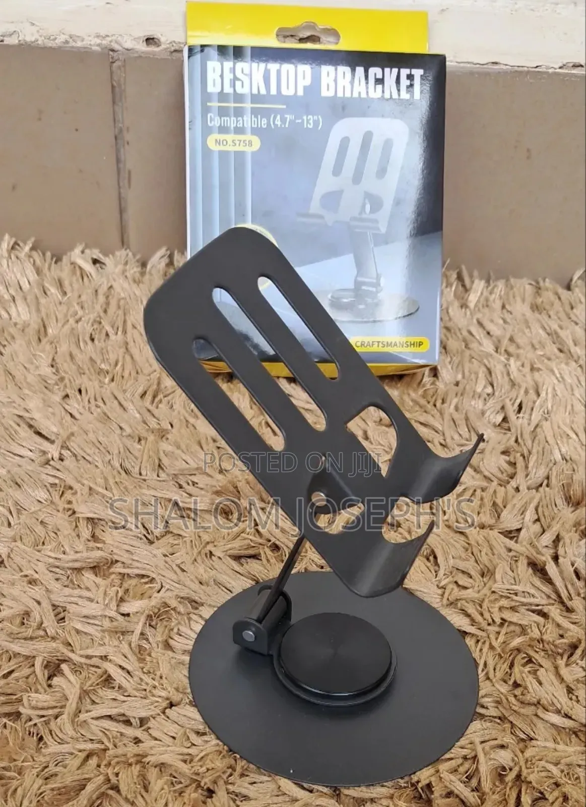 Metallic Table Phone Stand