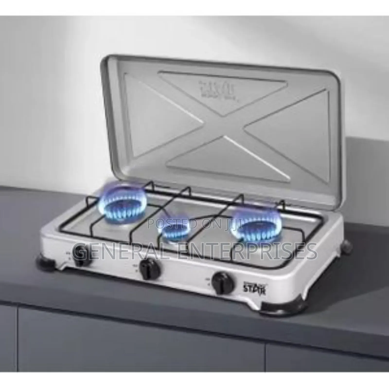 Winning Star 3-Burner Portable Gas Stove