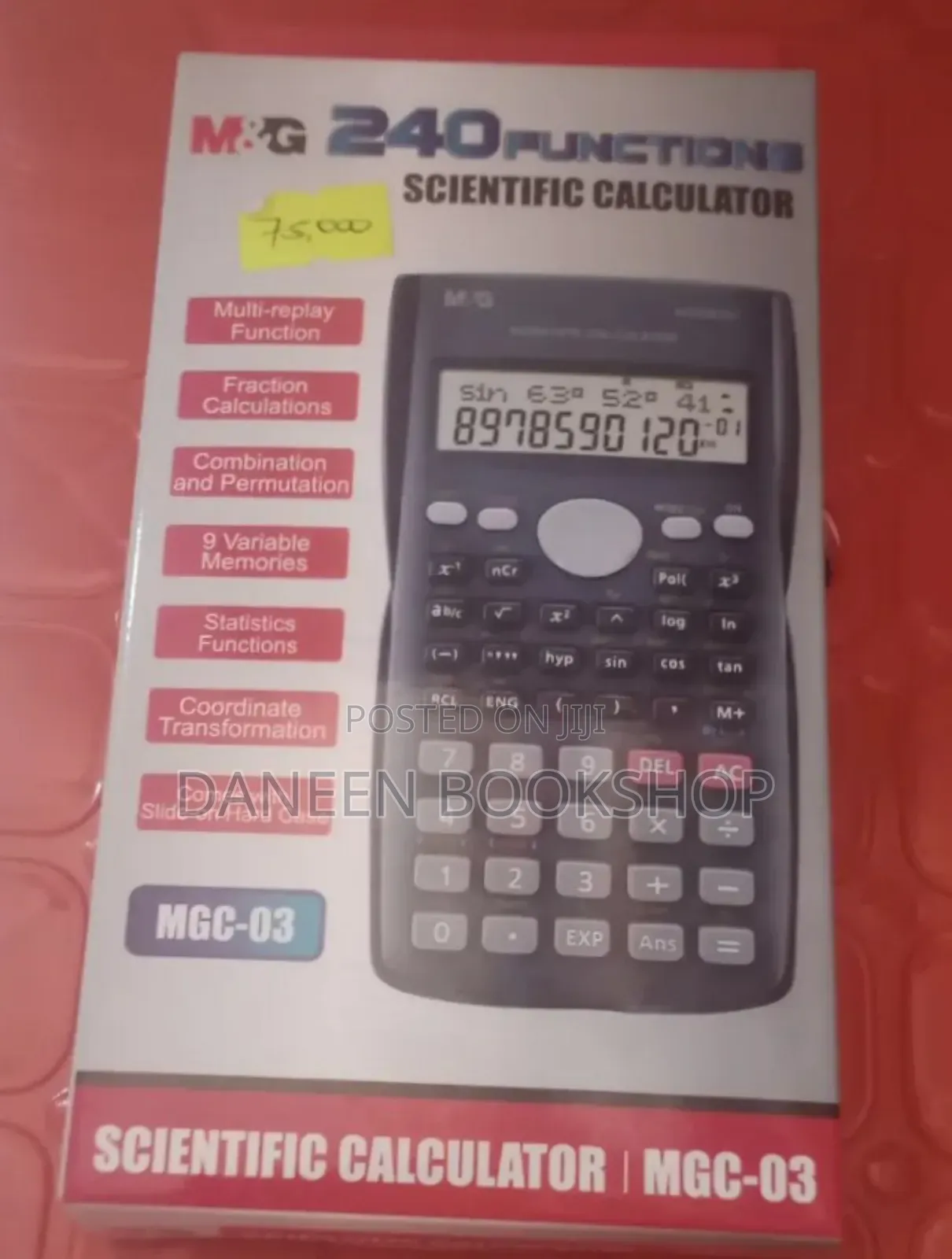 M G 240 Scientific Calculator