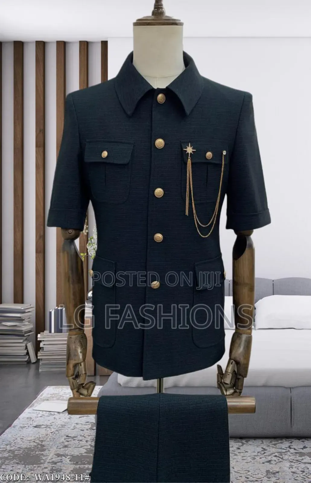 Tending Short Sleeved Kaunda Suits