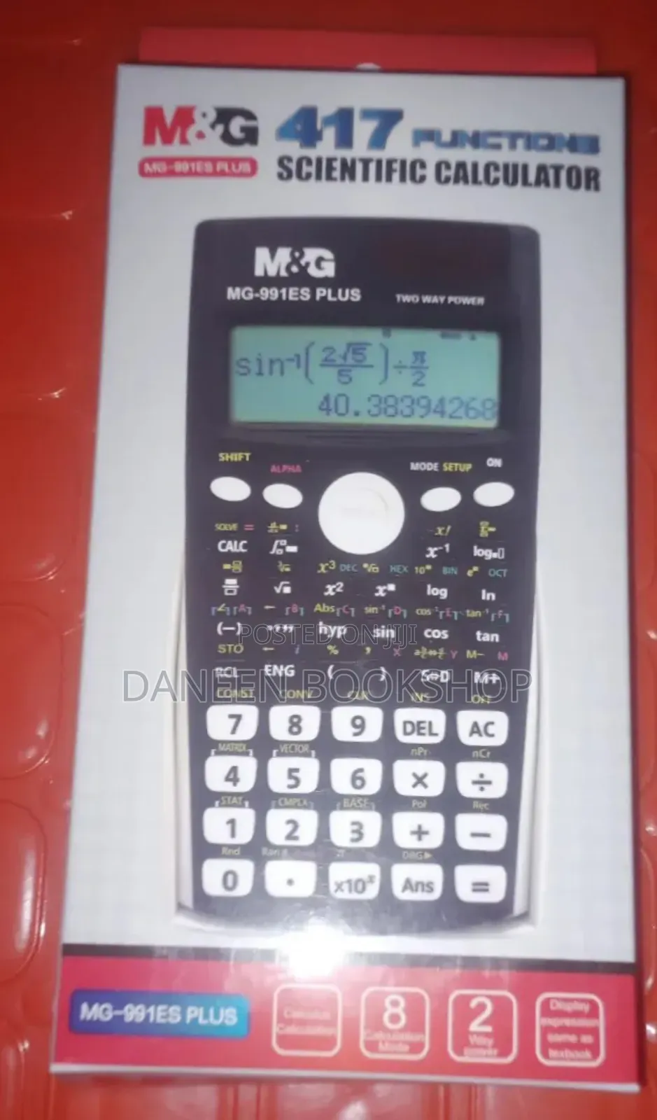 M G 417 Scientific Calculator 991 Es Plus