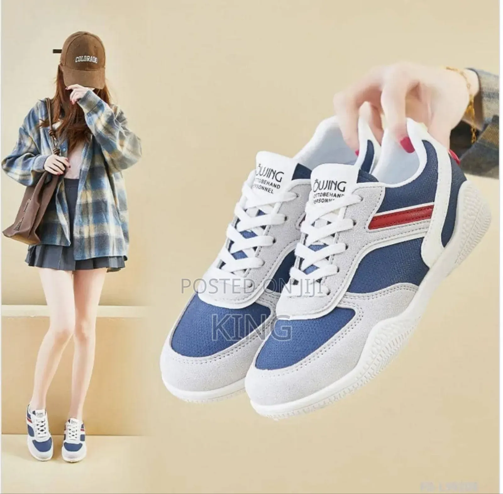 Trendy Casual Women's Sports Sneakers.