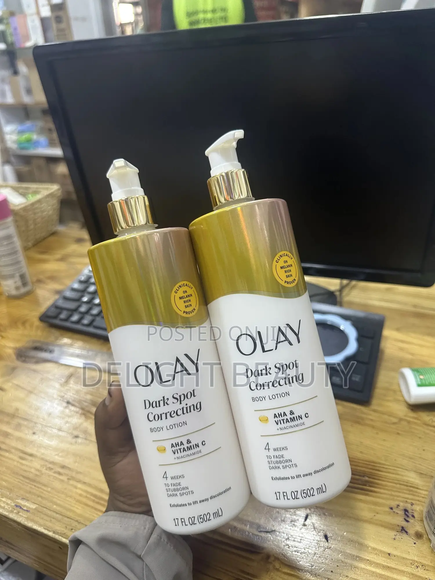 Olay Dark Spot Correcting Body Lotion