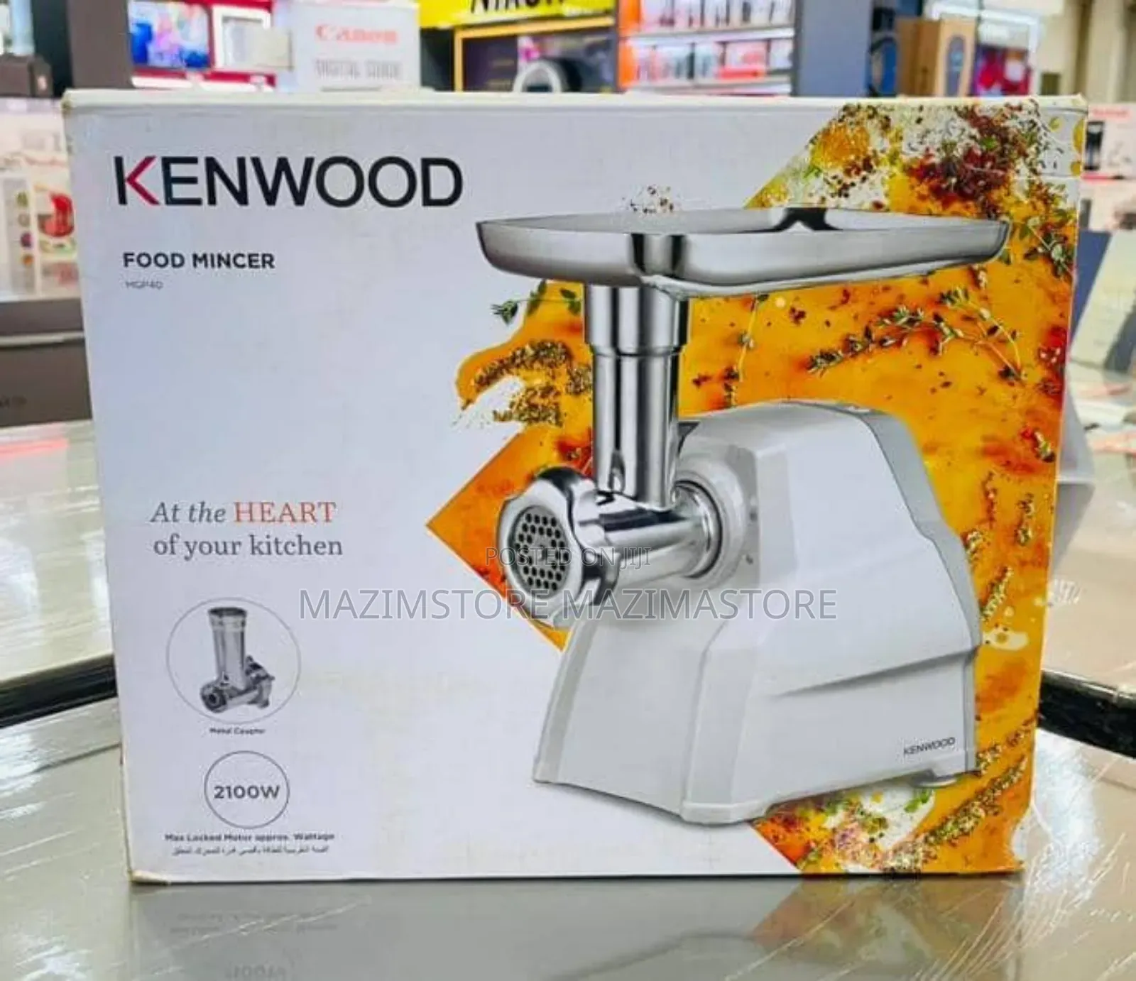 Kenwood Meat Mincer. At *600,000* Ugx