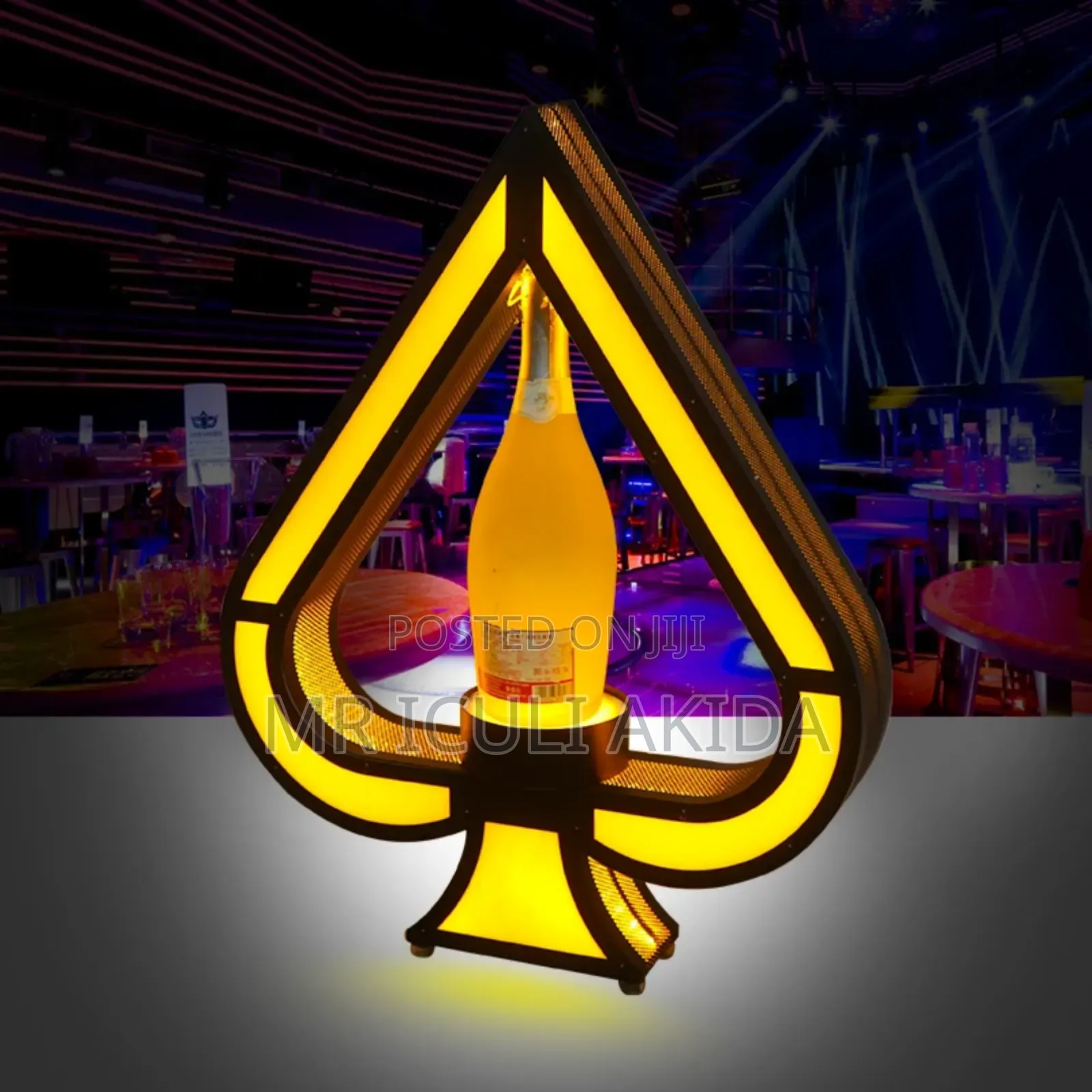 Ace Of Spades Vip Bottle Presenter Designed For Nightclubs,Bar Lounges