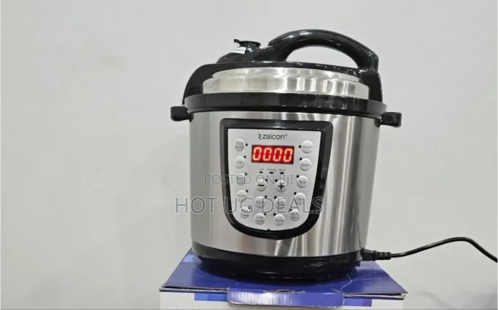Pixel 6 Litres Digital Electric Pressure Cooker With 11 Functions