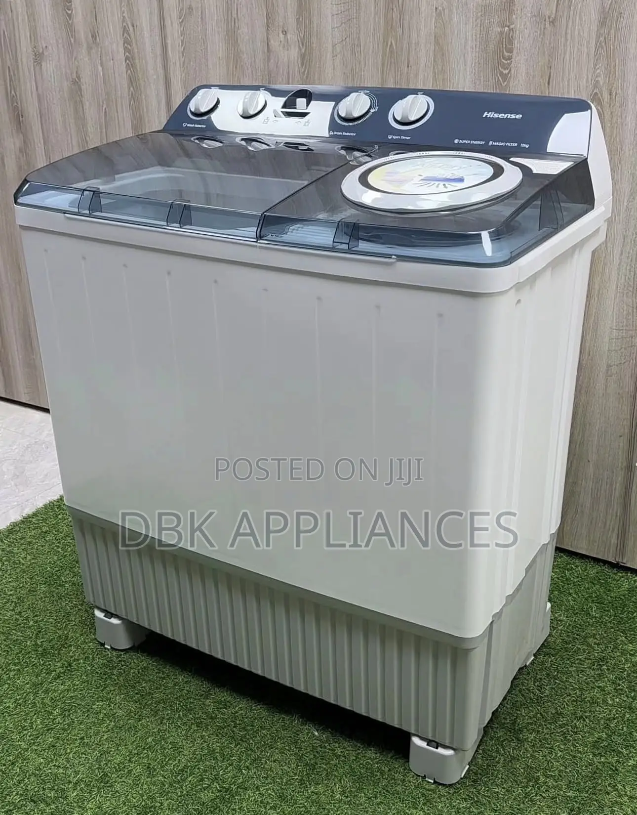 Hisense 7kgs Twin Tub With 3yrs Warranty
