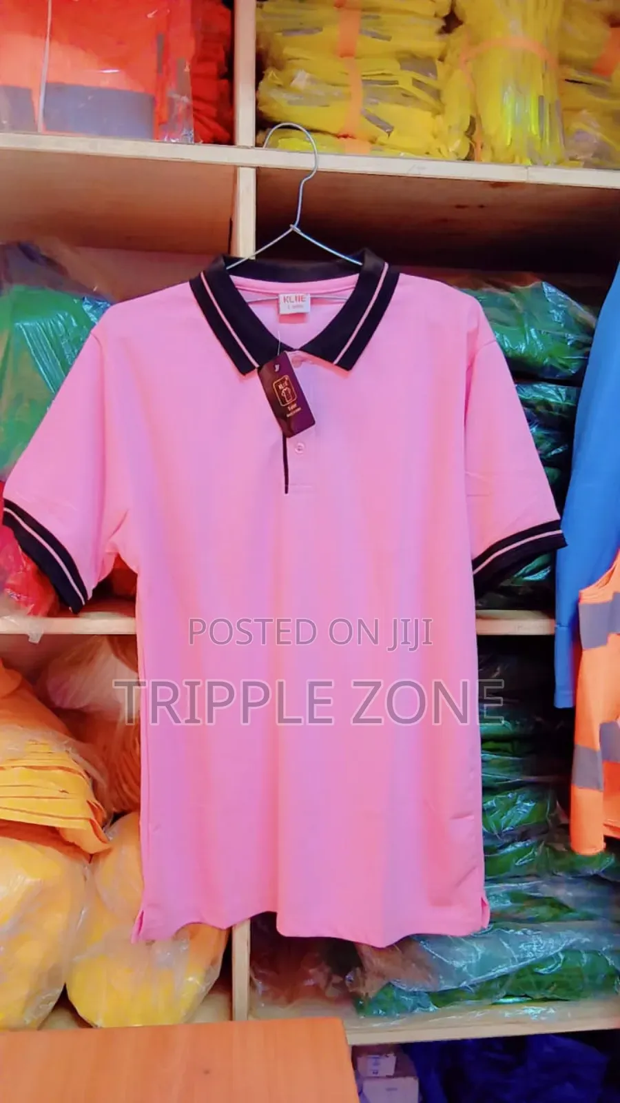 Pink Polo T-Shirt