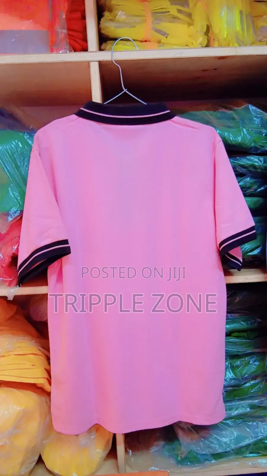 Pink Polo T-Shirt
