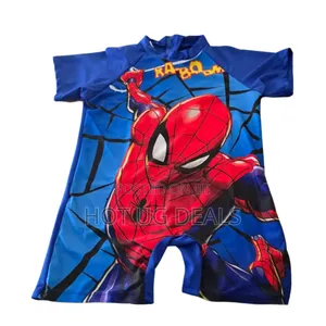 Kids Swimming Costume Swimsuite  (3 To 7 Years) - Multicolor