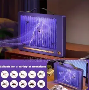Rechargeable Portable Electric Shock Mosquito Killing Lamp