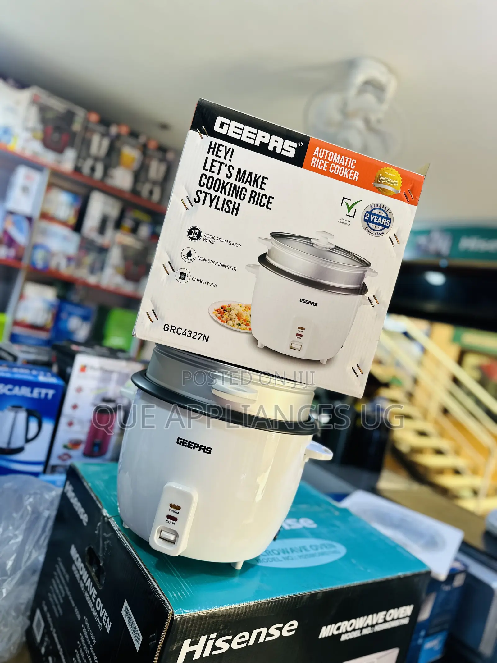 Geepas Rice Cooker 7l in Central Division - Kitchen Appliances, Que ...