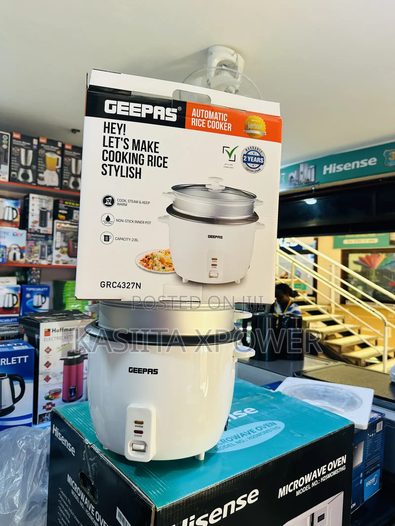 Geepas Rice  Cooker 7l