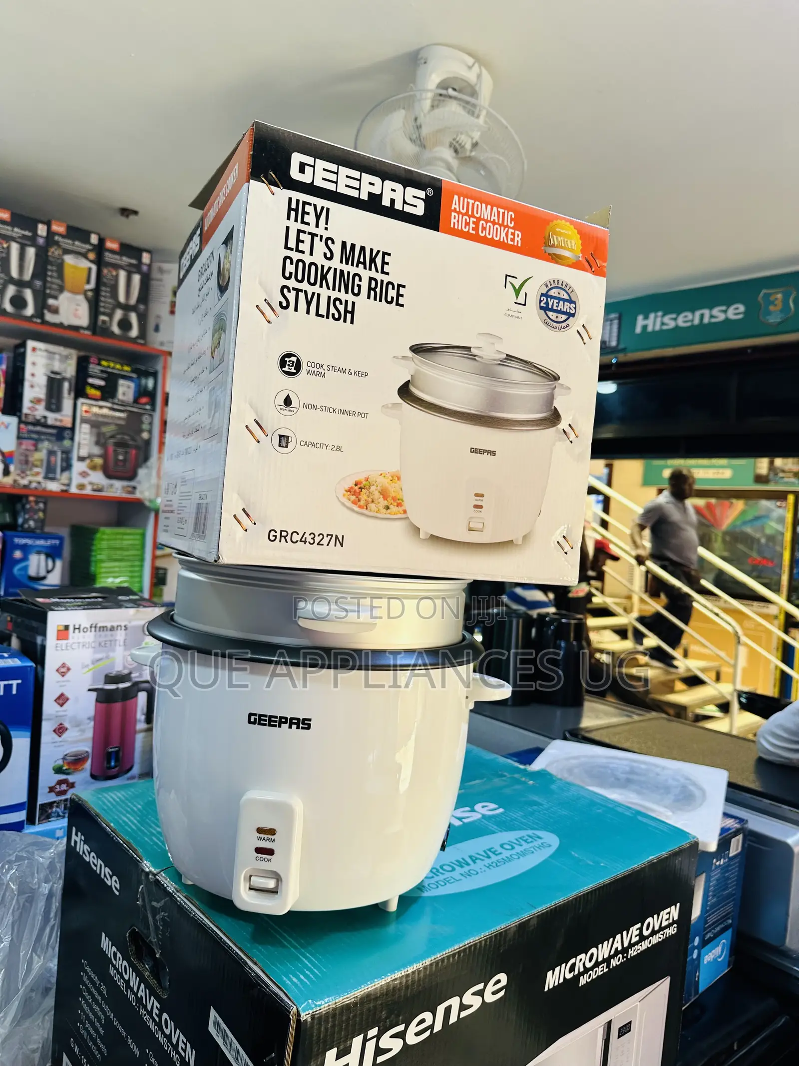 Geepas Rice Cooker 7l in Central Division - Kitchen Appliances, Que ...