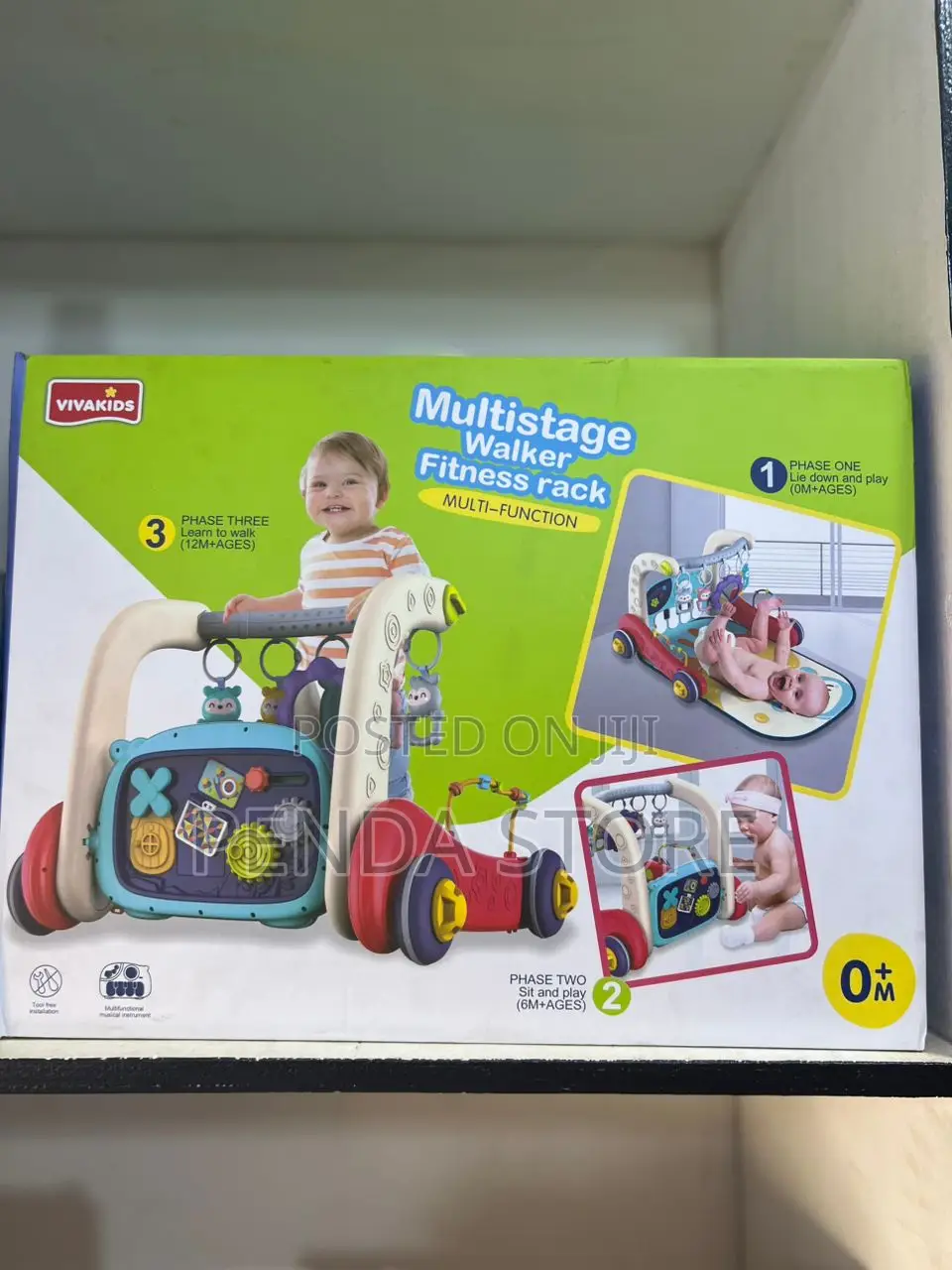 Baby Walker With Activities – Fun Learning Baby Walker With Activities