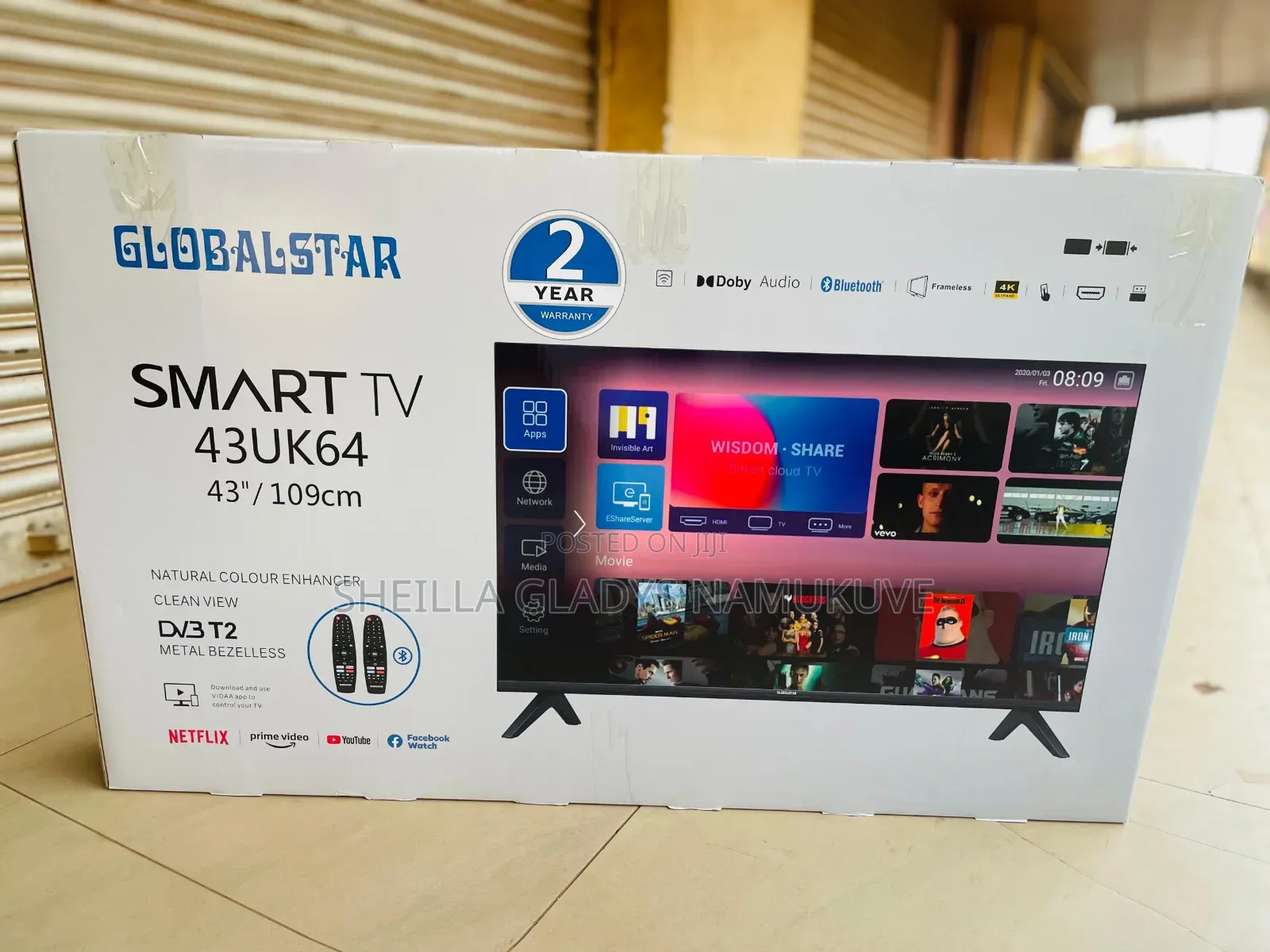 43 Globalstar Smart Television Dv