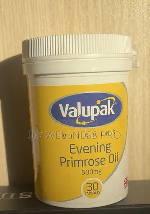 Valupak Evening Primrose Oil 500mg 30 Capsules
