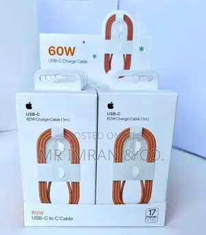 Apple 60w Usb-C Charge Cable (1m) for iPhone 17 Pro