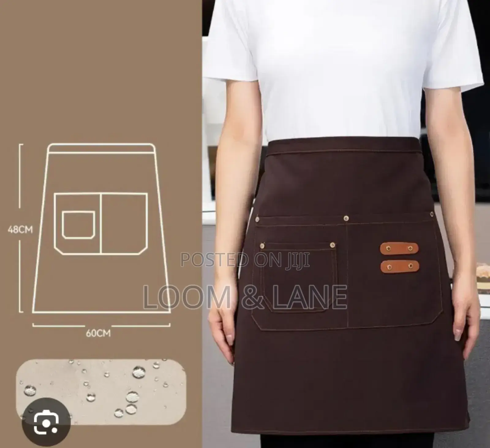 Waterproof Canvas Half-Aprons