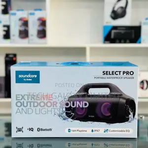 Anker Select Pro, 30w Outdoor Bluetooth Speaker Waterproof, 16h Hours