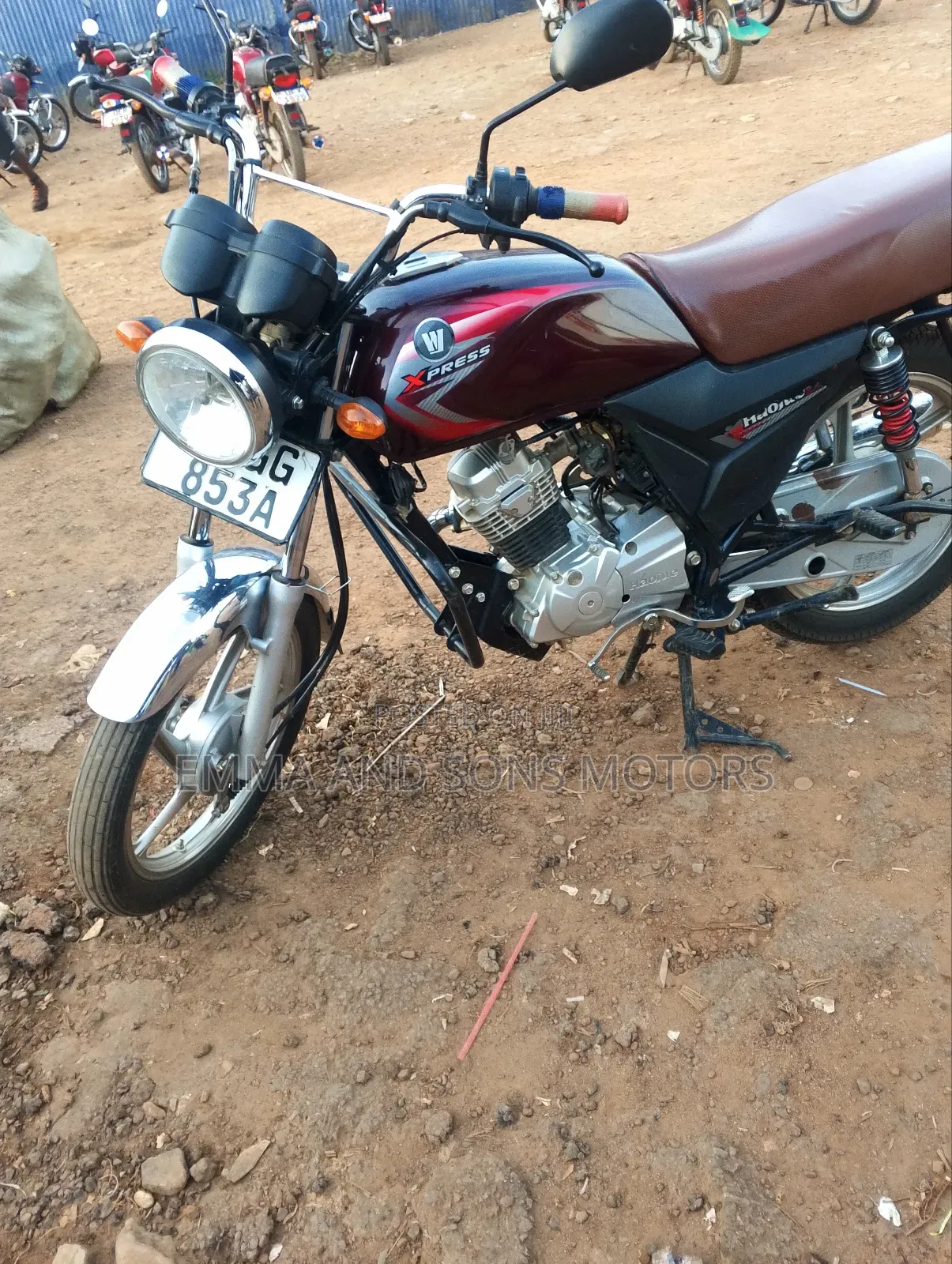 Haojue DH125 2024 Red