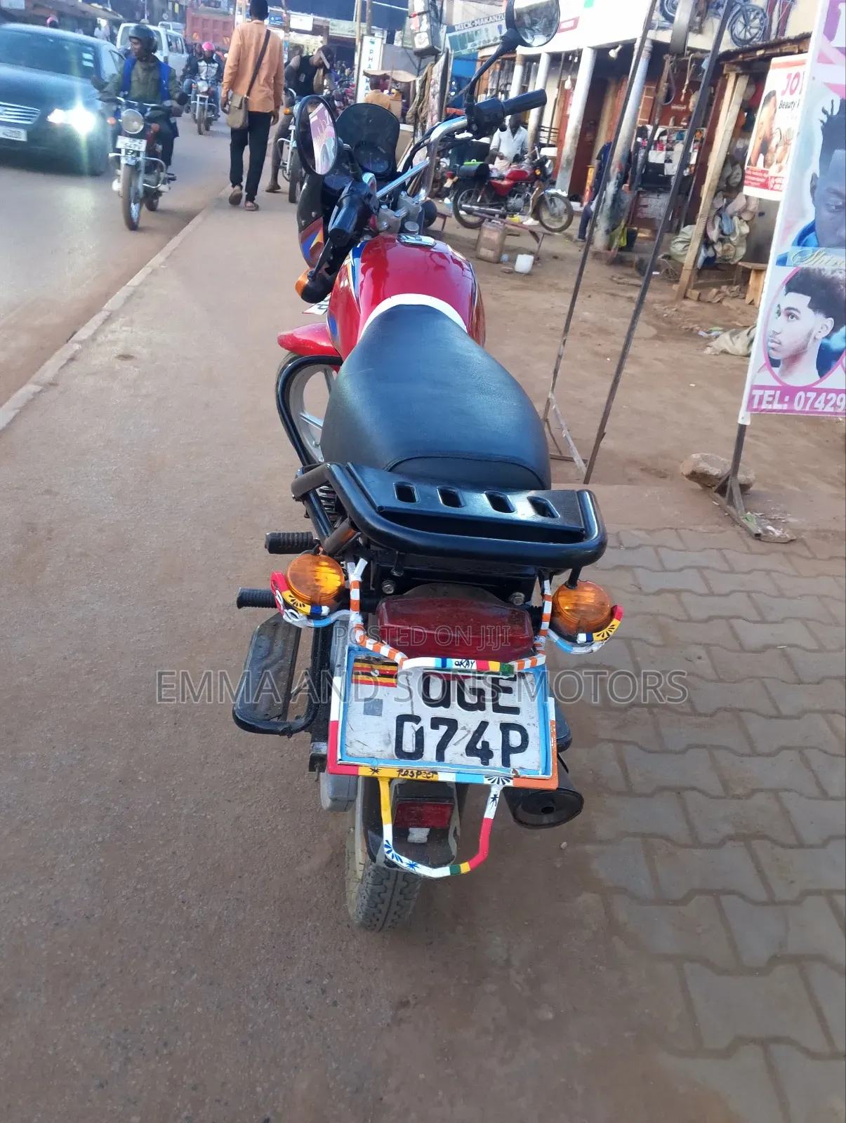 Bajaj Boxer 125 2024 Red