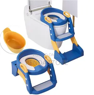 3in 1 Kids Potty Trainer And Toilet Ladder – Easy Climb Potty