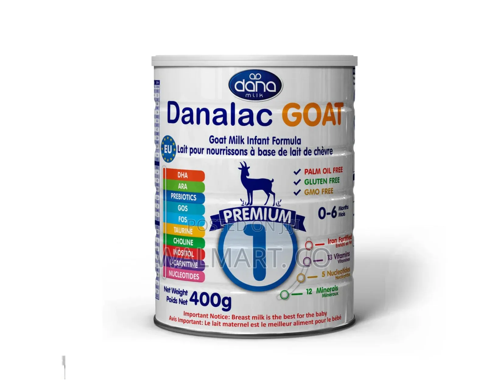 Danalac Goat Milk Infant Formula 400g Stage 1