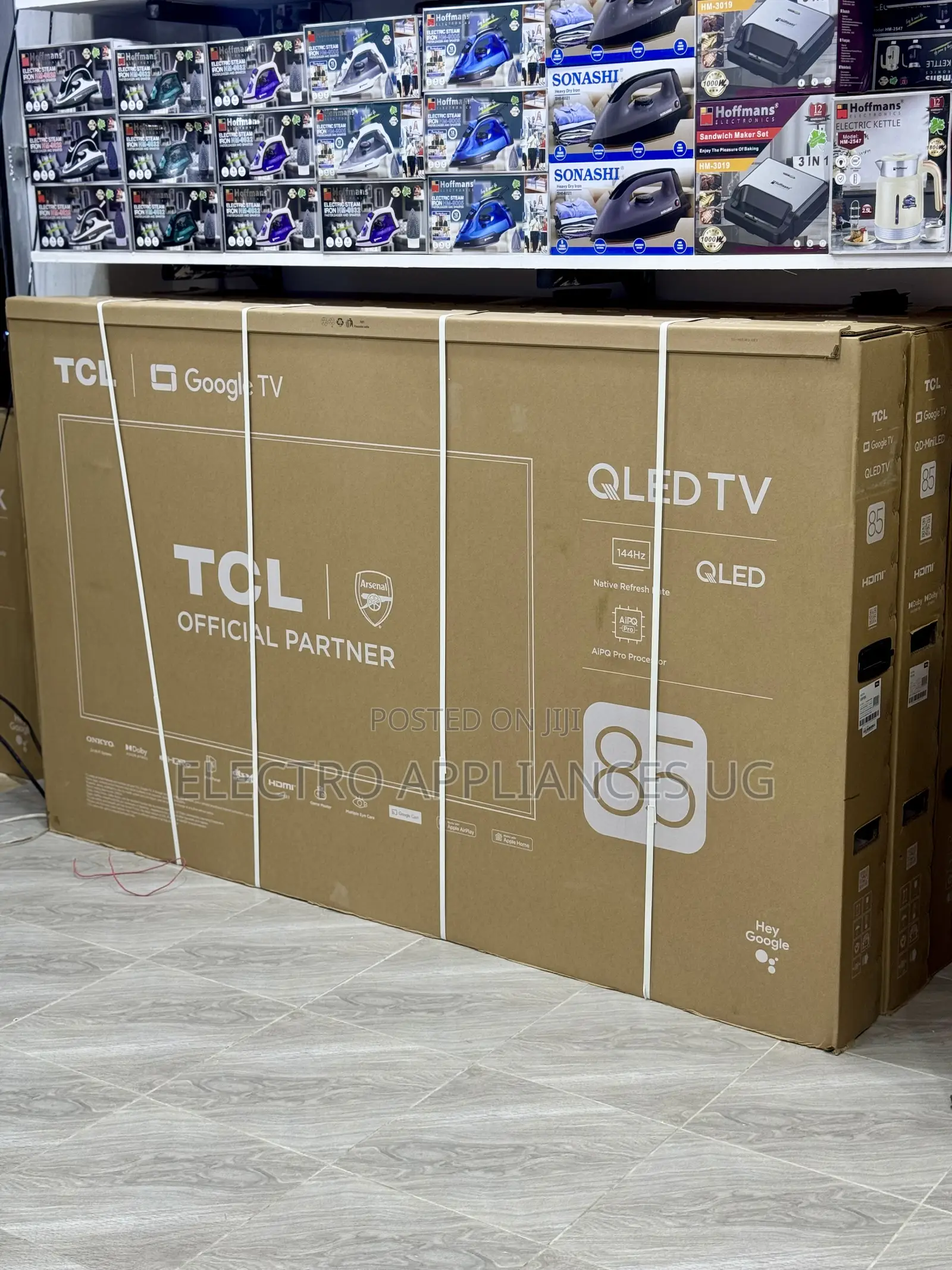 TCL 85-Inch Qled Smart Google Tv.